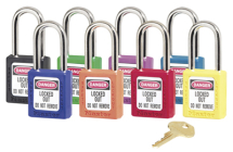 SAFETY LOCKOUT PADLOCK, KEYED DIFFERENT, GREEN