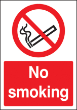 NO SMOKING - A4 SAV