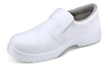 CF832 White Slip-on Shoe