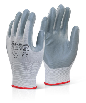 NFNG Nitrile Foam Nylon Glove