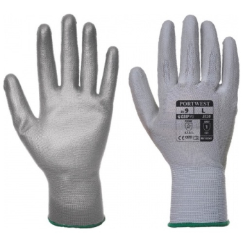 A120 - PU Palm Glove Grey