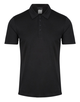 TRS196 Black Unisex 100% Recycled Polo