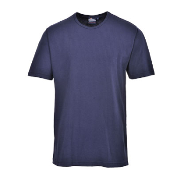 B120 - Thermal T-Shirt Short Sleeve Navy