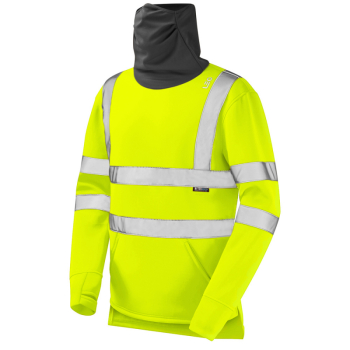 SS06 Combesgate Snood Sweatshirt Yellow