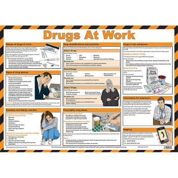 Drugs at Work Guidance Poster - Size A2