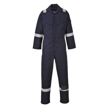 FR50 - Flame Resistant Anti-Static Coverall 350g Navy