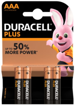 DURACELL BATTERY AAA - PK OF 4