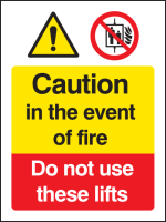 Fire Action Signs