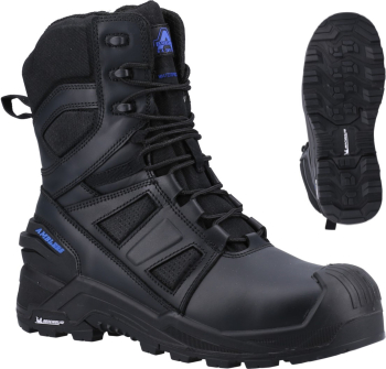 AS981C Centurion Boot Black (Michelin Sole)