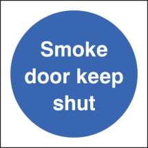 SMOKE DOOR KEEP SHUT