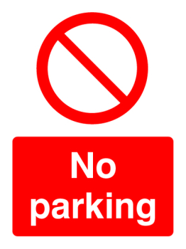 NO PARKING