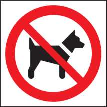 NO DOGS (SYMBOL)