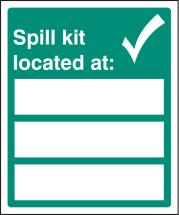SPILL KIT LOCATED AT