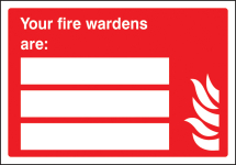 YOUR FIRE WARDENS ARE