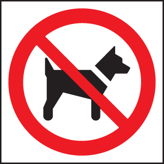 NO DOGS (SYMBOL)