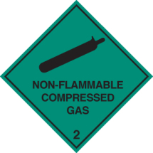 NON-FLAMMABLE COMPRESSED GAS 2