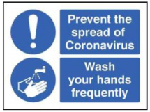 PREVENT THE SPREAD OF CORONA WASH YOUR HANDS FREQUENTLY
