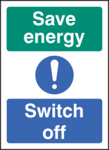 SAVE ENERGY SWITCH OFF