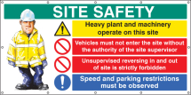 SITE SAFETY BANNER (AS 6415) C/W EYELETS