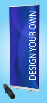 ROLLER BANNER YOUR MESSAGE HERE 2000X800MM