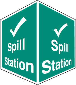 SPILL STATION -PROJECTING SIGM
