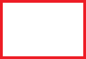 BLANK ADAPT-A-SIGN - RED BORDER 215X310MM