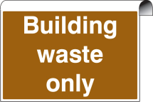 ROLL TOP - BUILDING WASTE ONLY