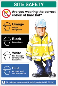 ARE YOU WEARING THE CORRECT COLOUR HELM 600X900MM 5MM PVC