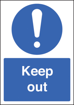 KEEP OUT - A4 RP