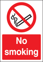 NO SMOKING - A4 RP