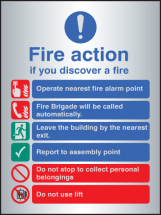 FIRE ACTION AUTO DIAL WITH LIFT - ALUMINIUM