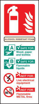 ALCOHOL RESISTANT FOAM ETX ID