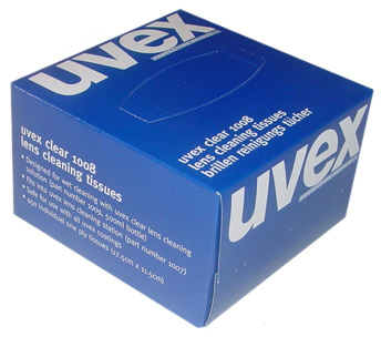 UVEX CLEANING TISSUES 450/BOX CLEANING WIPES