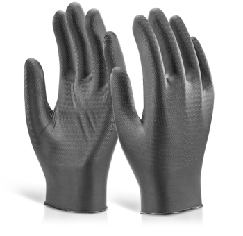 GZNDG10 Nitrile Disposable Gripper Gloves