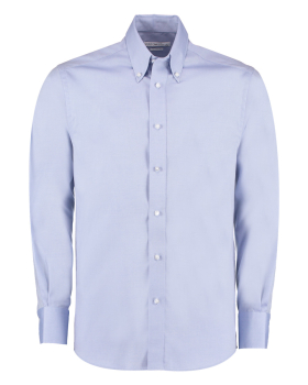 KK188 Men's Long Sleeve Tailored Fit Premium Oxford Shirt
