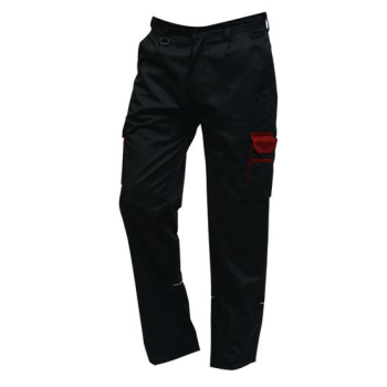 Silverswift Two Tone Combat Trouser (2580) Black/Red