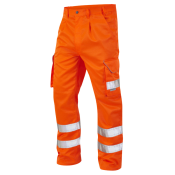 CT01 Bideford Poly/Cotton Cargo Trouser Orange