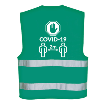 CV75 - Compliance Officer Green Vest 2m