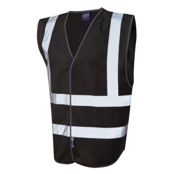 W05 Pilton Reflective Vest (Non ISO 20471) Black