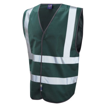 W05 Pilton Reflective Vest (Non ISO 20471) Bottle Green