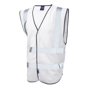 W05 Pilton Reflective Vest (Non ISO 20471) White