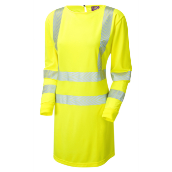 MT01 Women's Coolviz Tunic L/S Yellow