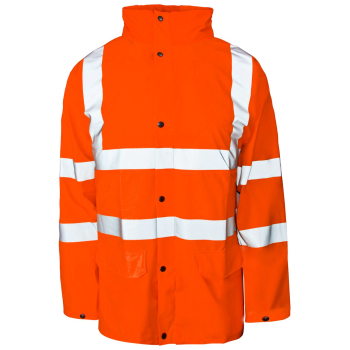18281 Storm-Flex Hi Vis Orange PU Jacket