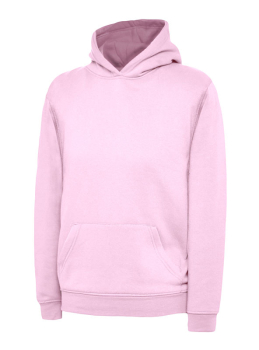 UX8 Childrens Hooded Sweatshirt Pink