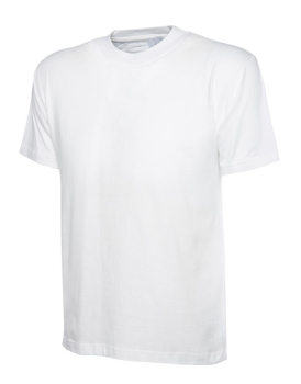 UC306 Childrens Cotton T-shirt White