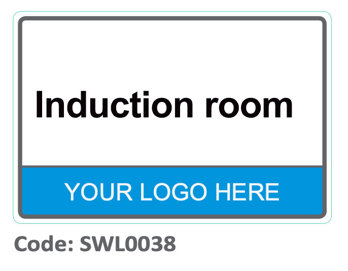Induction First Sign SWL0038 Induction Room Sign - Rugbi Industrial Supplies