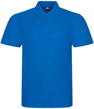 Blue Rx101 RX101 Pro Poloshirt Sapphire Blue C/W V2C Logo - Rugbi Industrial Supplies