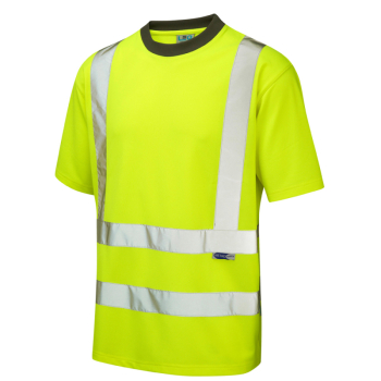 T02 Braunton EcoViz T-Shirt Yellow