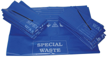 DISPOSABLE BAGS AND TIES (PK 100)