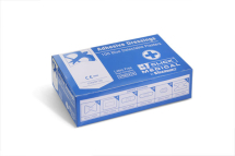 CLICK MEDICAL PLASTERS BLUE METAL DETECTABLE 100 ASSORTED
